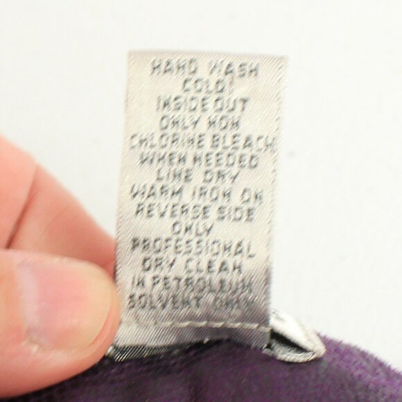 #580B Chico's Purple Dress Jacket Size 3 (16) - Picture 10 of 10